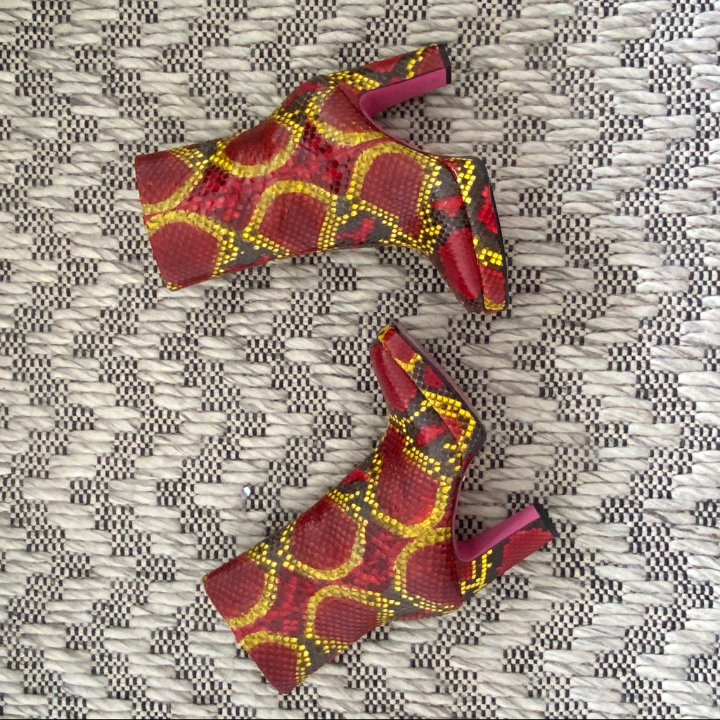 Gucci Runway Python Boots